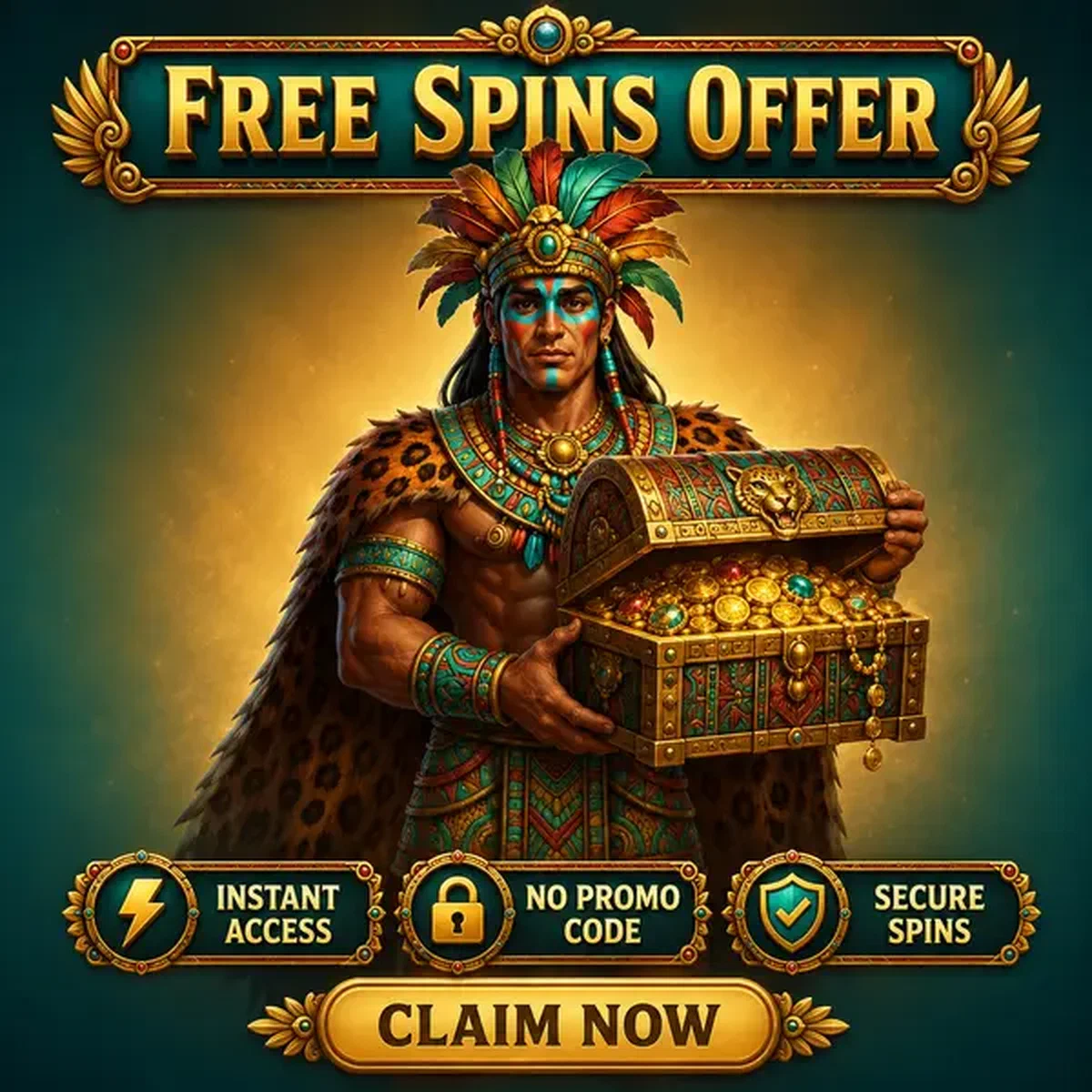 Jaguar Warden enthüllt Bonus ohne Einzahlung Schatz am Rolldorado Casino Portal